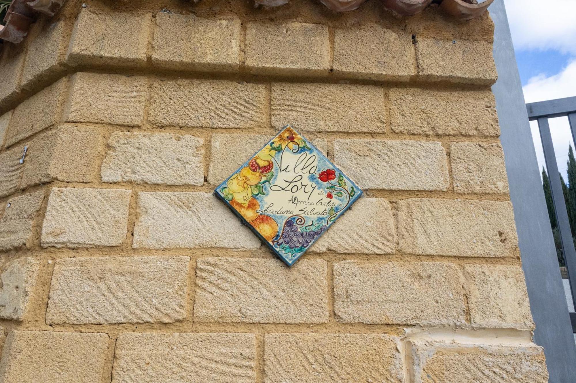Villa Lory Agrigento Exterior foto